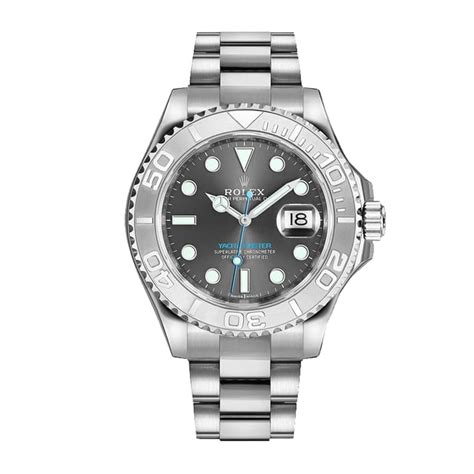 rolex yacht master rhodium dial replica|rolex yacht master price aed.